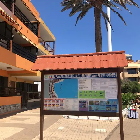 Espectacular En Primera Linea De La Playa 特尔德