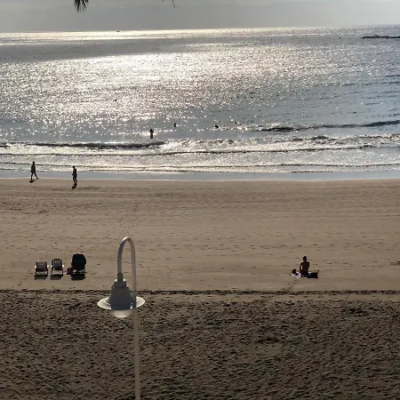 Апартаменты Espectacular En Primera Linea De La Playa