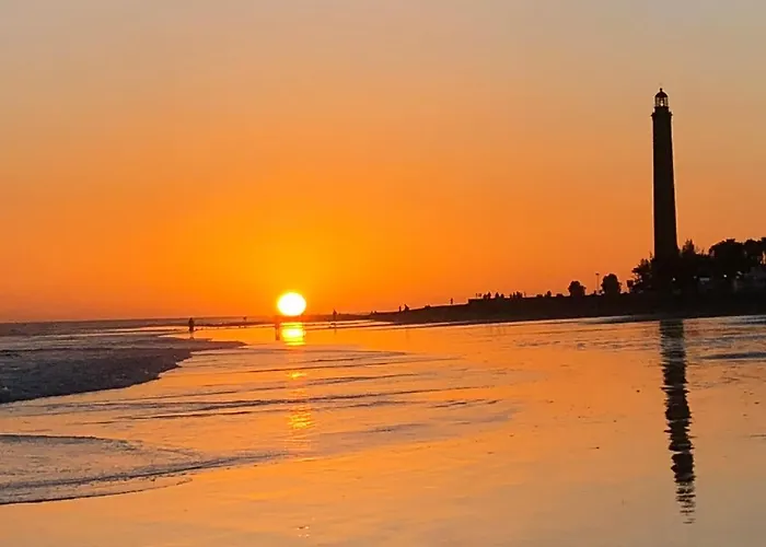 Apartmán Espectacular En Primera Linea De La Playa Telde